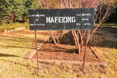 Mafeking sign